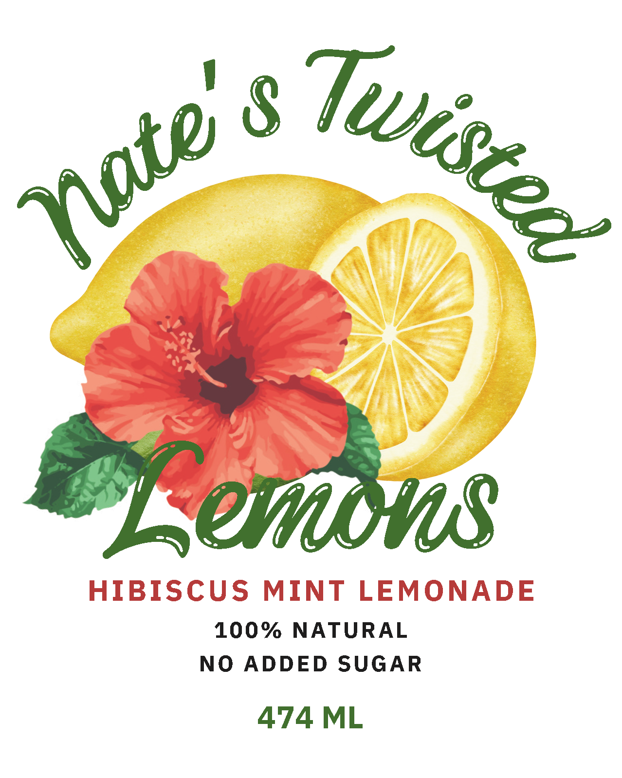 Hibiscus Mint Lemonade